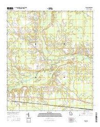 Talmo Georgia Current topographic map, 1:24000 scale, 7.5 X 7.5 Minute, Year 2014