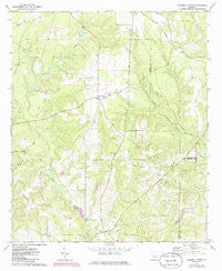 Tazewell North Georgia Historical topographic map, 1:24000 scale, 7.5 X 7.5 Minute, Year 1971
