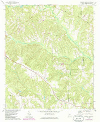 Tazewell South Georgia Historical topographic map, 1:24000 scale, 7.5 X 7.5 Minute, Year 1971