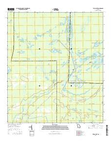 The Pocket Georgia Current topographic map, 1:24000 scale, 7.5 X 7.5 Minute, Year 2014
