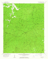 Tray Mountain Georgia Historical topographic map, 1:24000 scale, 7.5 X 7.5 Minute, Year 1957