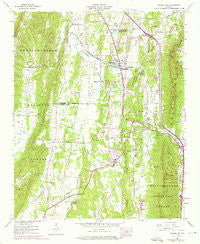 Tunnel Hill Georgia Historical topographic map, 1:24000 scale, 7.5 X 7.5 Minute, Year 1943