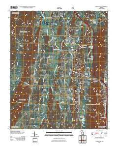 Tunnel Hill Georgia Historical topographic map, 1:24000 scale, 7.5 X 7.5 Minute, Year 2011