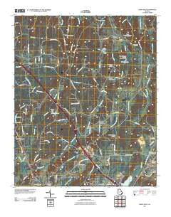 White West Georgia Historical topographic map, 1:24000 scale, 7.5 X 7.5 Minute, Year 2011