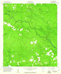 Willie Georgia Historical topographic map, 1:24000 scale, 7.5 X 7.5 Minute, Year 1958