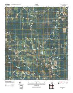 Wilsonville Georgia Historical topographic map, 1:24000 scale, 7.5 X 7.5 Minute, Year 2011