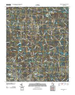 Winder North Georgia Historical topographic map, 1:24000 scale, 7.5 X 7.5 Minute, Year 2011