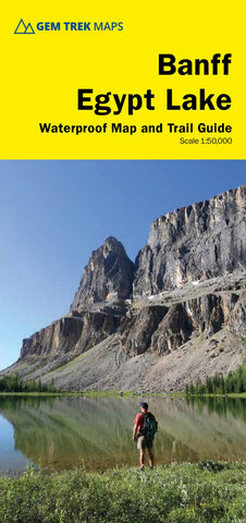Buy map Banff Egypt Lake Map (Banff National Park)