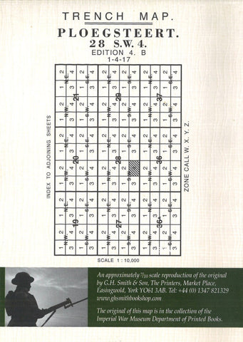 Buy map WWI: Ploegsteert Wood (Belgium) Trench Map