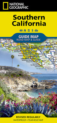 Buy map California, Southern GuideMap
