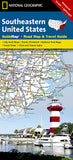 Buy map USA, Southeastern GuideMap by National Geographic Maps