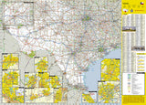 Texas GuideMap by National Geographic Maps - Back of map