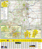 Colorado GuideMap by National Geographic Maps - Back of map