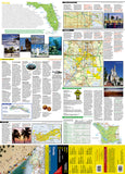 Florida GuideMap by National Geographic Maps - Front of map