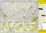 Pennsylvania GuideMap by National Geographic Maps - Back of map