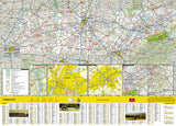 Tennessee GuideMap by National Geographic Maps - Back of map