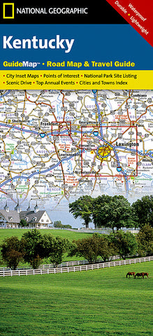Buy map Kentucky GuideMap by National Geographic Maps