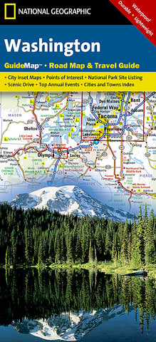 Buy map Washington GuideMap by National Geographic Maps
