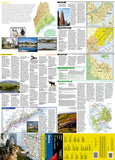 Maine GuideMap by National Geographic Maps - Front of map
