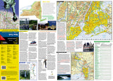 New York State GuideMap by National Geographic Maps - Front of map