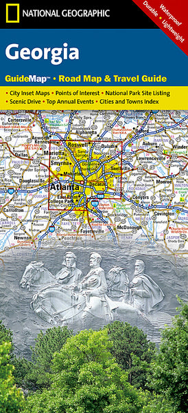 Buy map Georgia GuideMap by National Geographic Maps