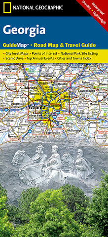 Buy map Georgia GuideMap by National Geographic Maps