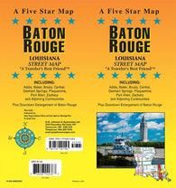 Buy map Baton Rouge, Louisiana Street Map