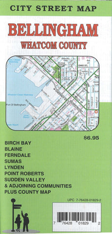 Buy map Bellingham : Whatcom County