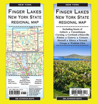 Buy map Finger Lakes : New York State Regional Map