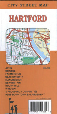 Buy map Hartford : city street map