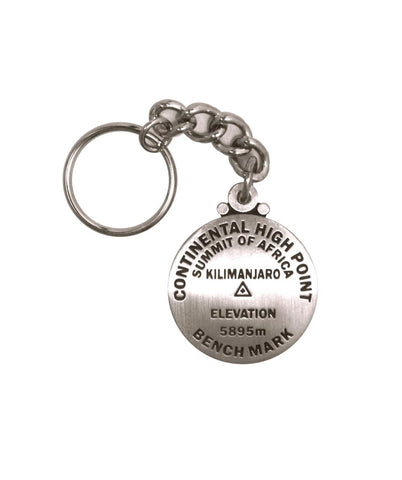 Buy map Mt. Kilimanjaro benchmark key chain