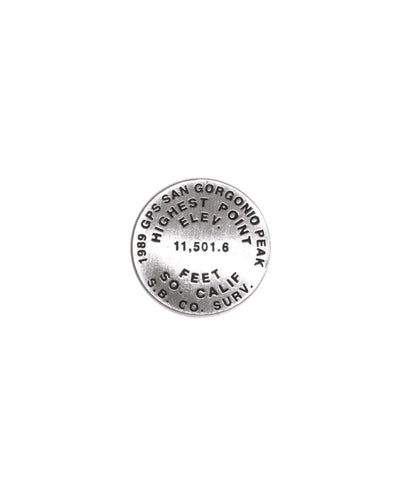 Buy map San Gorgonio, California lapel pin