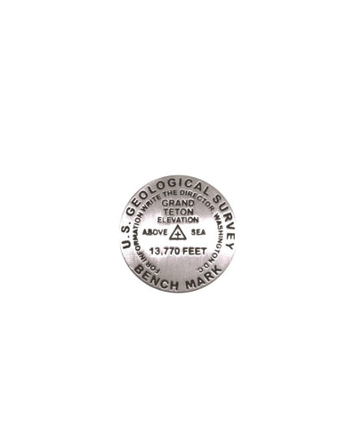 Buy map Grand Teton, Grand Teton National Park, Wyoming lapel pin
