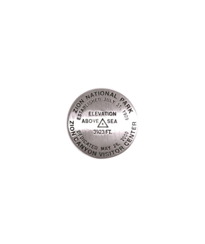 Buy map Zion Canyon Visitor Center, Zion National Park, UT lapel pin