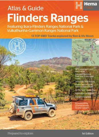 Buy map Flinders Ranges, Australia Atlas & Guide