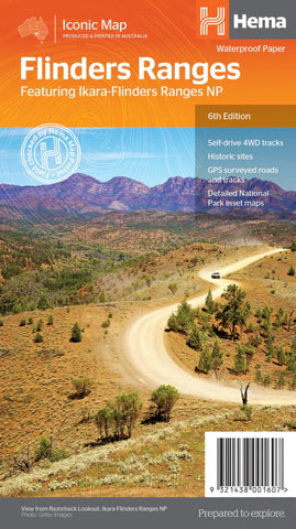 Buy map Flinders Ranges Iconic Map