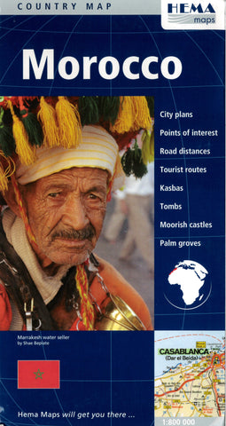 Buy map Morocco : country map