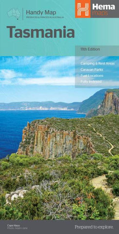 Buy map Tasmania, Australia, Handy Map
