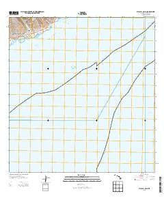 Halawa OE S Hawaii Current topographic map, 1:24000 scale, 7.5 X 7.5 Minute, Year 2013