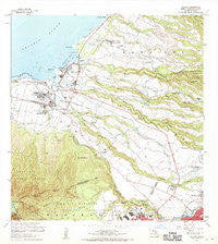 Haleiwa Hawaii Historical topographic map, 1:24000 scale, 7.5 X 7.5 Minute, Year 1960