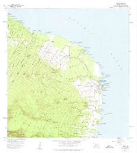 Hana Hawaii Historical topographic map, 1:24000 scale, 7.5 X 7.5 Minute, Year 1957