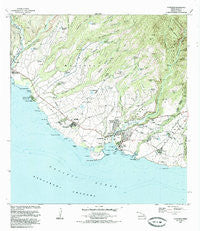 Hanapepe Hawaii Historical topographic map, 1:24000 scale, 7.5 X 7.5 Minute, Year 1983