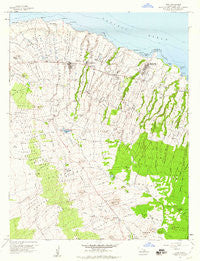 Hawi Hawaii Historical topographic map, 1:24000 scale, 7.5 X 7.5 Minute, Year 1957