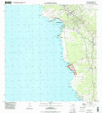 Honaunau Hawaii Historical topographic map, 1:24000 scale, 7.5 X 7.5 Minute, Year 1996