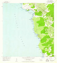 Honaunau Hawaii Historical topographic map, 1:24000 scale, 7.5 X 7.5 Minute, Year 1959