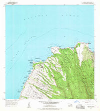 Honolua Hawaii Historical topographic map, 1:24000 scale, 7.5 X 7.5 Minute, Year 1956
