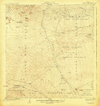 Humuula Hawaii Historical topographic map, 1:62500 scale, 15 X 15 Minute, Year 1930