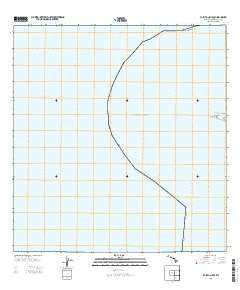 Kaena OE W Hawaii Current topographic map, 1:24000 scale, 7.5 X 7.5 Minute, Year 2013