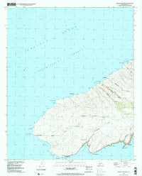 Kahoolawe West Hawaii Historical topographic map, 1:24000 scale, 7.5 X 7.5 Minute, Year 1991