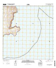 Kahoolawe OE E Hawaii Current topographic map, 1:24000 scale, 7.5 X 7.5 Minute, Year 2013